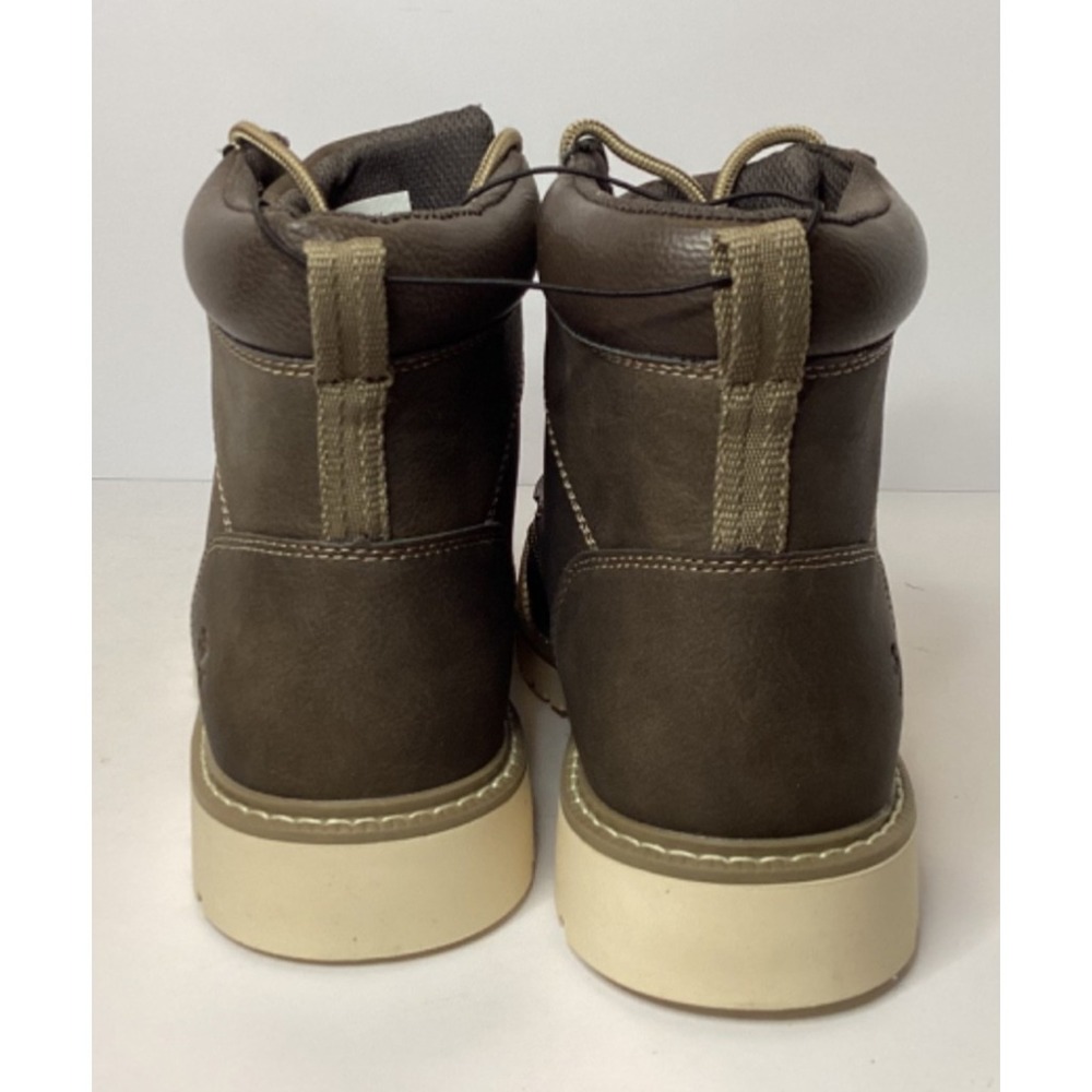 IZOD Miles Men's Memory Foam Lace up Boot Size 10 Brown NIB - Picture 5 of 8